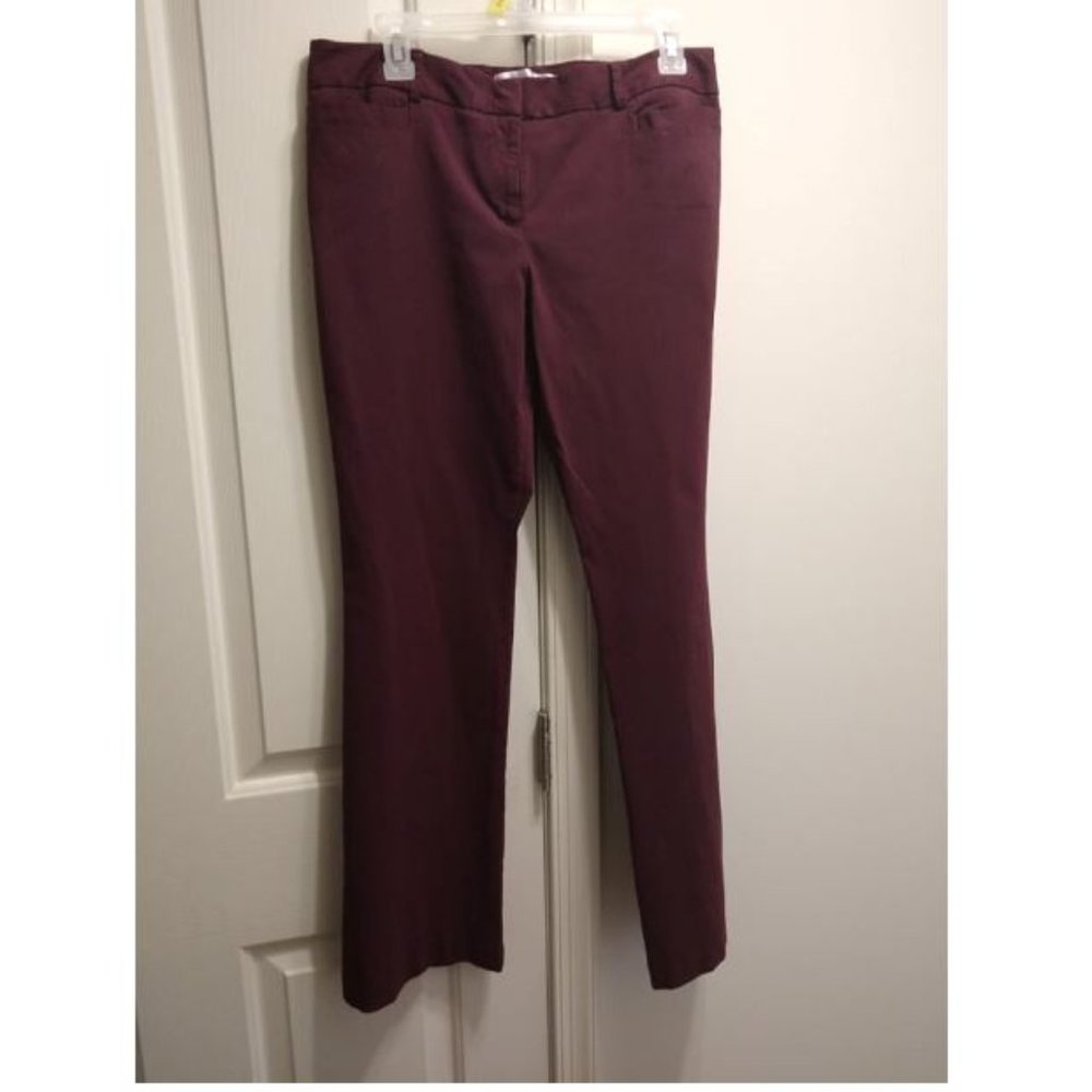 NO BOUNDARies Women's Burgandy Comfort Pant 13